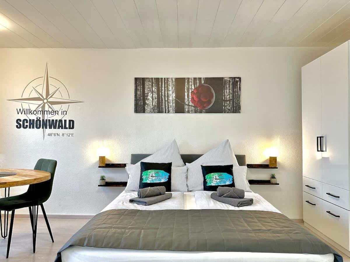 Relaxapartments Black Forest Nature Mit Beheiztem Indoor-Pool Und Sauna - Sonnenbalkon Mit Blick Ins Gruene, Schnelles Internet, Naehe Triberger Wasserfaelle, Fuer Bis Zu 2 Personen Schönwald Exterior photo